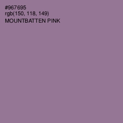 #967695 - Mountbatten Pink Color Image